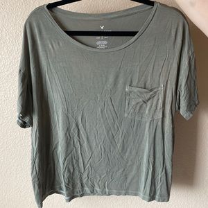 Aerie Olive T-Shirt